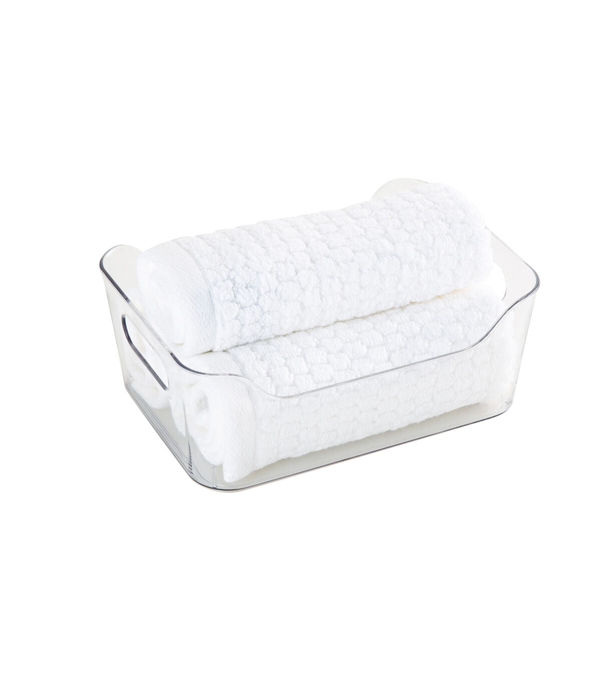 Simplify 8 Clear Storage Tote Bins 3pk