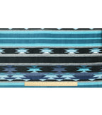 Blue Aztec Luxe Fleece Fabric