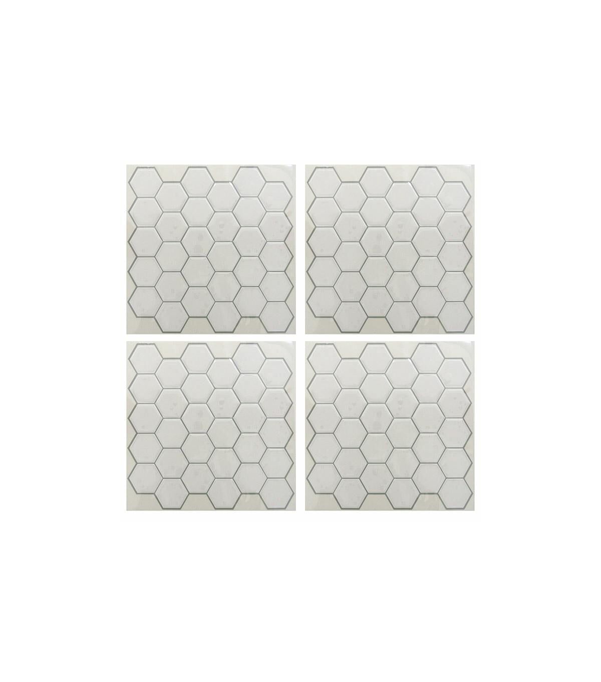 RoomMates Sticktiles Pearl Hexagon