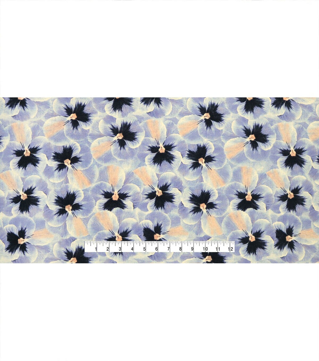 Packed Floral Flannel Fabric