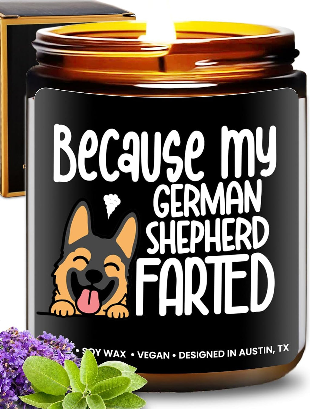 Funny Happy Birthday Candle, Unique Happy Birthday Gifts for Women and Men, Fun Gift Ideas for 30th, 40th, 50th and 60th Birthdays, Back and Body Hurts Candle, Long-Lasting Scent, Gift-Ready