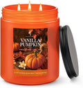 Fall Candles Set, 4 Pack Candles for Home Scented Natural Soy Wax, Autumn Gifts Set for Women Men, Fall Fragrance of Pumpkin/Cinnamon/Vanilla Cupcake/Apple