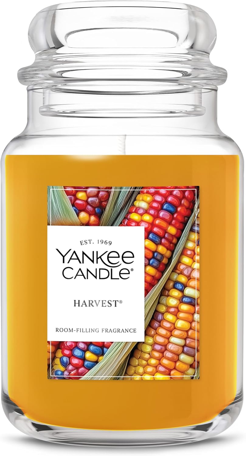 Yankee Candle Sugared Cinnamon Apple Scented Candle, 22oz Large Jar