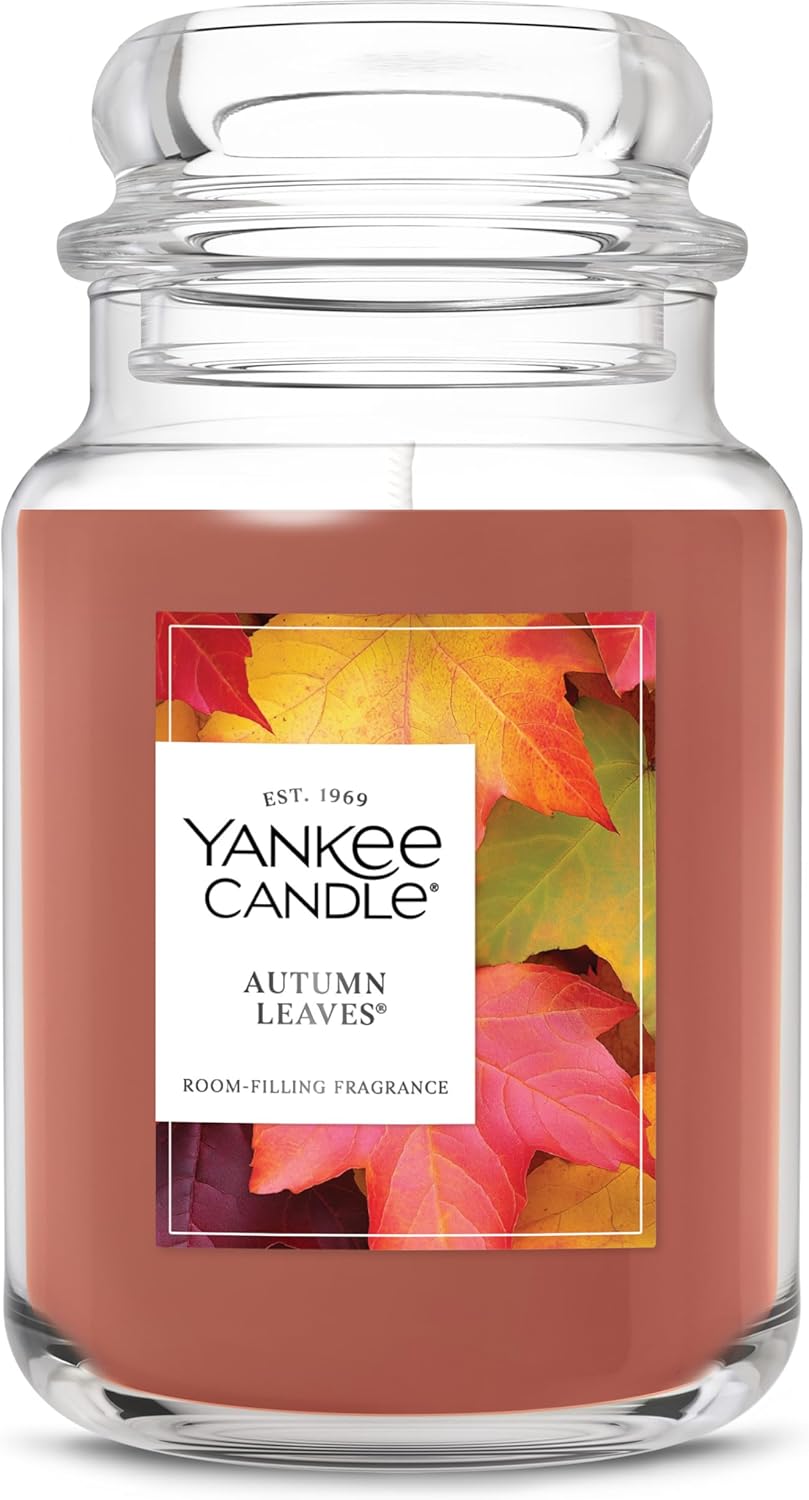 Yankee Candle Sugared Cinnamon Apple Scented Candle, 22oz Large Jar