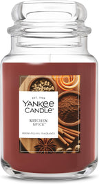 Yankee Candle Sugared Cinnamon Apple Scented Candle, 22oz Large Jar
