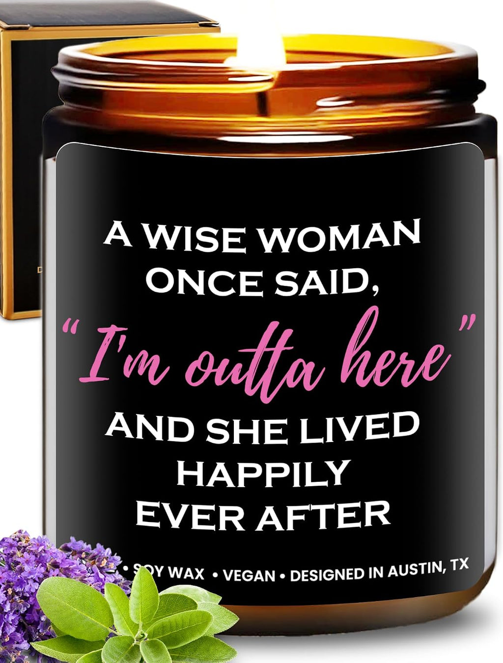 Funny Happy Birthday Candle, Unique Happy Birthday Gifts for Women and Men, Fun Gift Ideas for 30th, 40th, 50th and 60th Birthdays, Back and Body Hurts Candle, Long-Lasting Scent, Gift-Ready