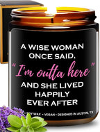 Funny Happy Birthday Candle, Unique Happy Birthday Gifts for Women and Men, Fun Gift Ideas for 30th, 40th, 50th and 60th Birthdays, Back and Body Hurts Candle, Long-Lasting Scent, Gift-Ready