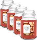 Yankee Candle Sugared Cinnamon Apple Scented Candle, 22oz Large Jar