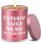 Christmas Birthday Sister Gifts for Women Her Funny Scented Candle