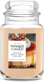 Yankee Candle Sugared Cinnamon Apple Scented Candle, 22oz Large Jar
