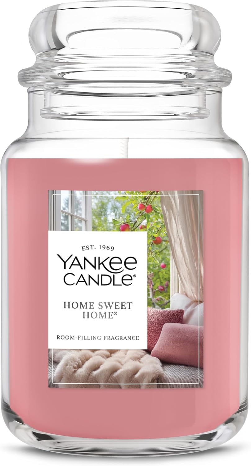 Yankee Candle Sugared Cinnamon Apple Scented Candle, 22oz Large Jar