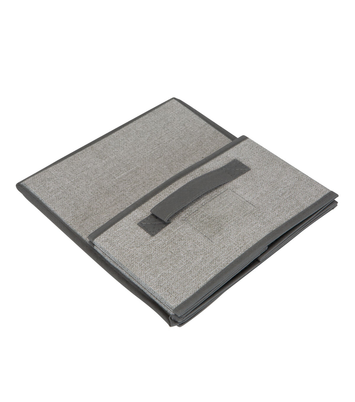 Simplify 11 x 12 Heather Gray Storage Box