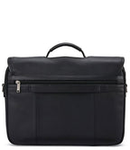 Classic Leather Flapover Briefcase