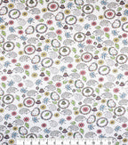 Hedgehogs & Mushrooms Super Snuggle Flannel Fabric