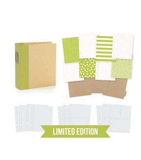 Simple Stories 6 x 8 Sn@p! Lime Limited Edition Binder