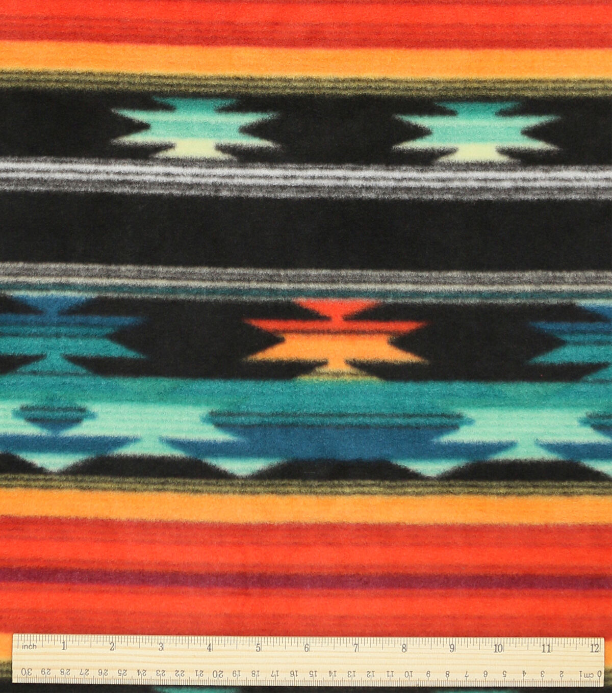 Luxe Fleece Fabric Aztec