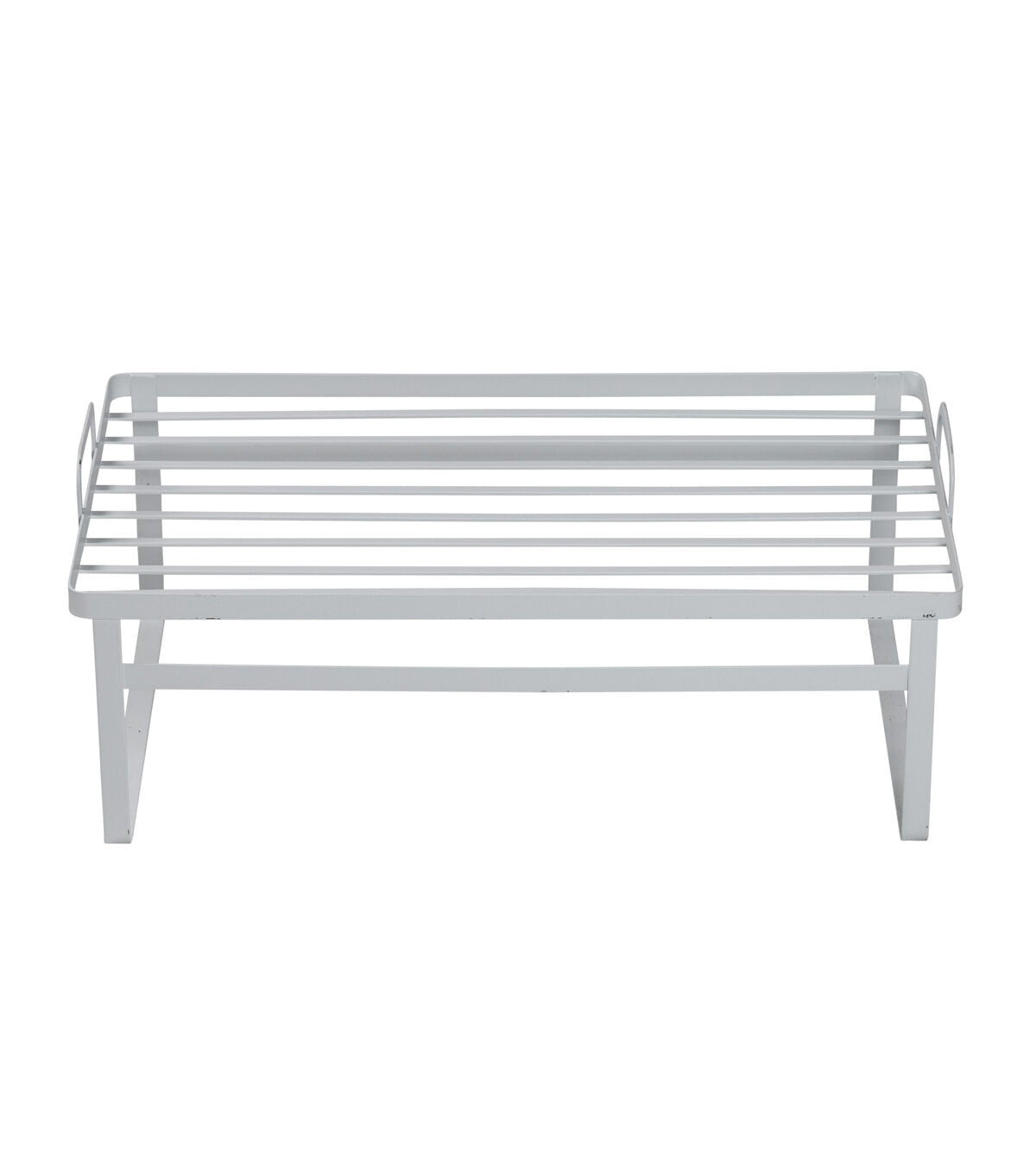 Honey Can Do 15 x 10 White Stackable Cabinet Shelves 2pk