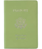 RFID Blocking Gold Lettered Passport Case