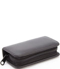 Leather Deluxe Chrome Plated Mini-Manicure Kit