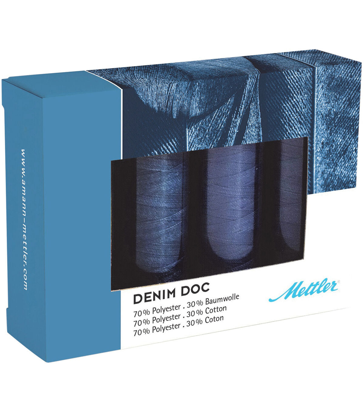 Mettler Denim Doc Thread Kit 4 Pkg