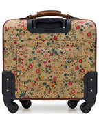 Prairie Rose Print 18 Wheeled Spinner