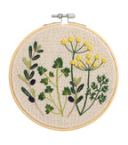 Leisure Arts 6 Herbs Embroidery Kit