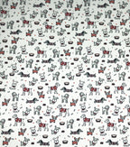 Little Dogs Super Snuggle Flannel Fabric