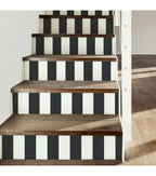 RoomMates Wallpaper Black Awning Stripe