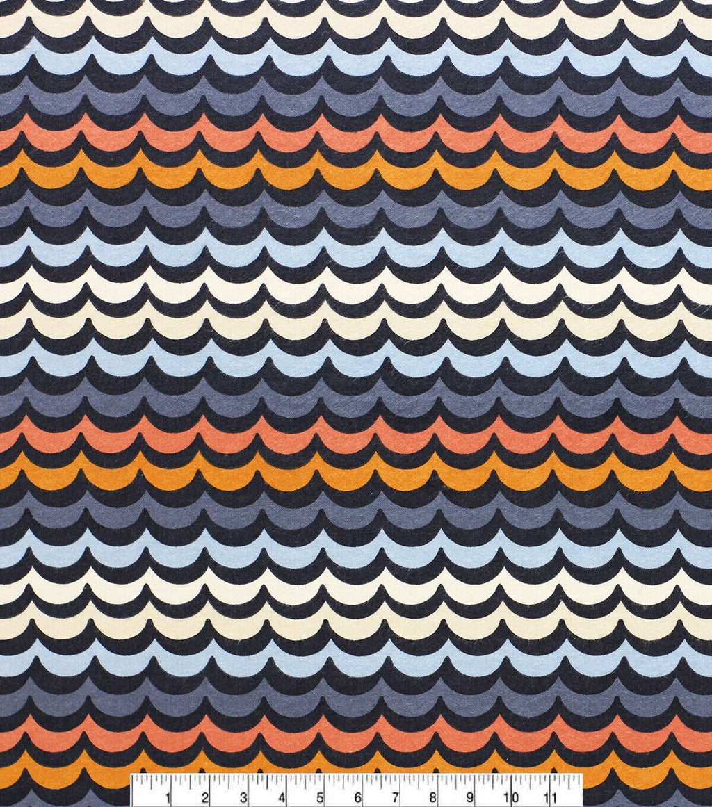 Super Snuggle POP! Waves Flannel Fabric