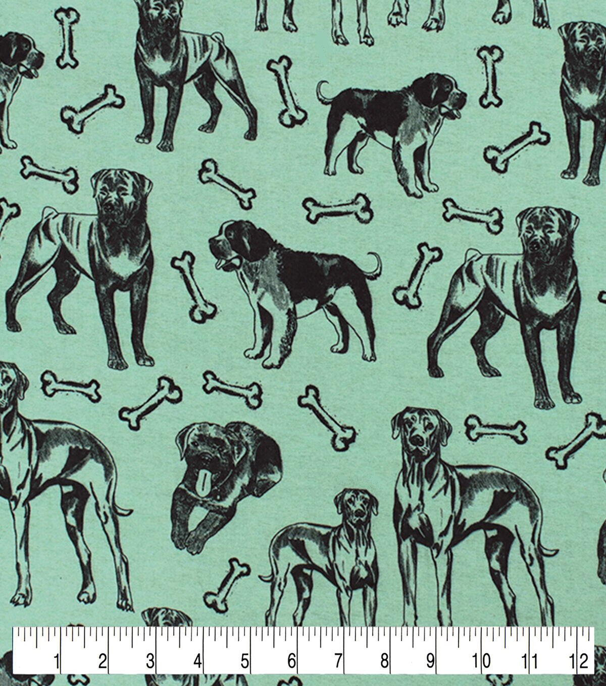 Best in Show Dogs Super Snuggle Flannel Fabric