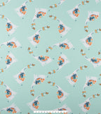 Floral Elephant Blizzard Fleece Fabric