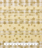 Stars on Cream Patriotic Cotton Fabric