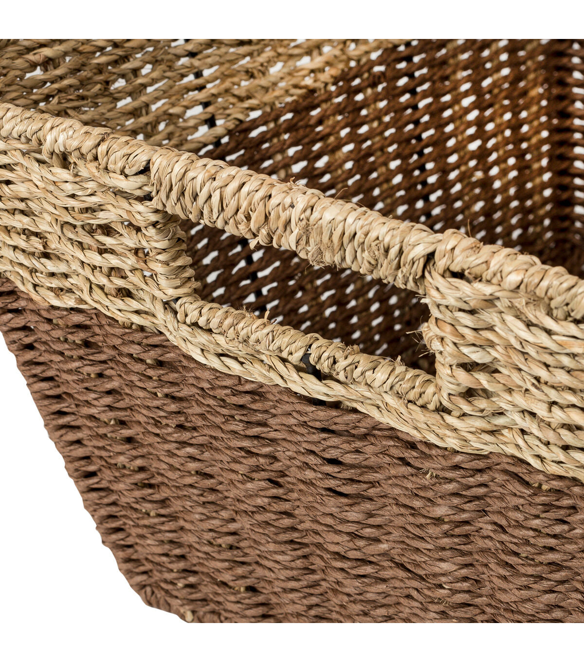 Honey Can Do 12 x 17 Seagrass Rectangle Nesting Baskets 3ct