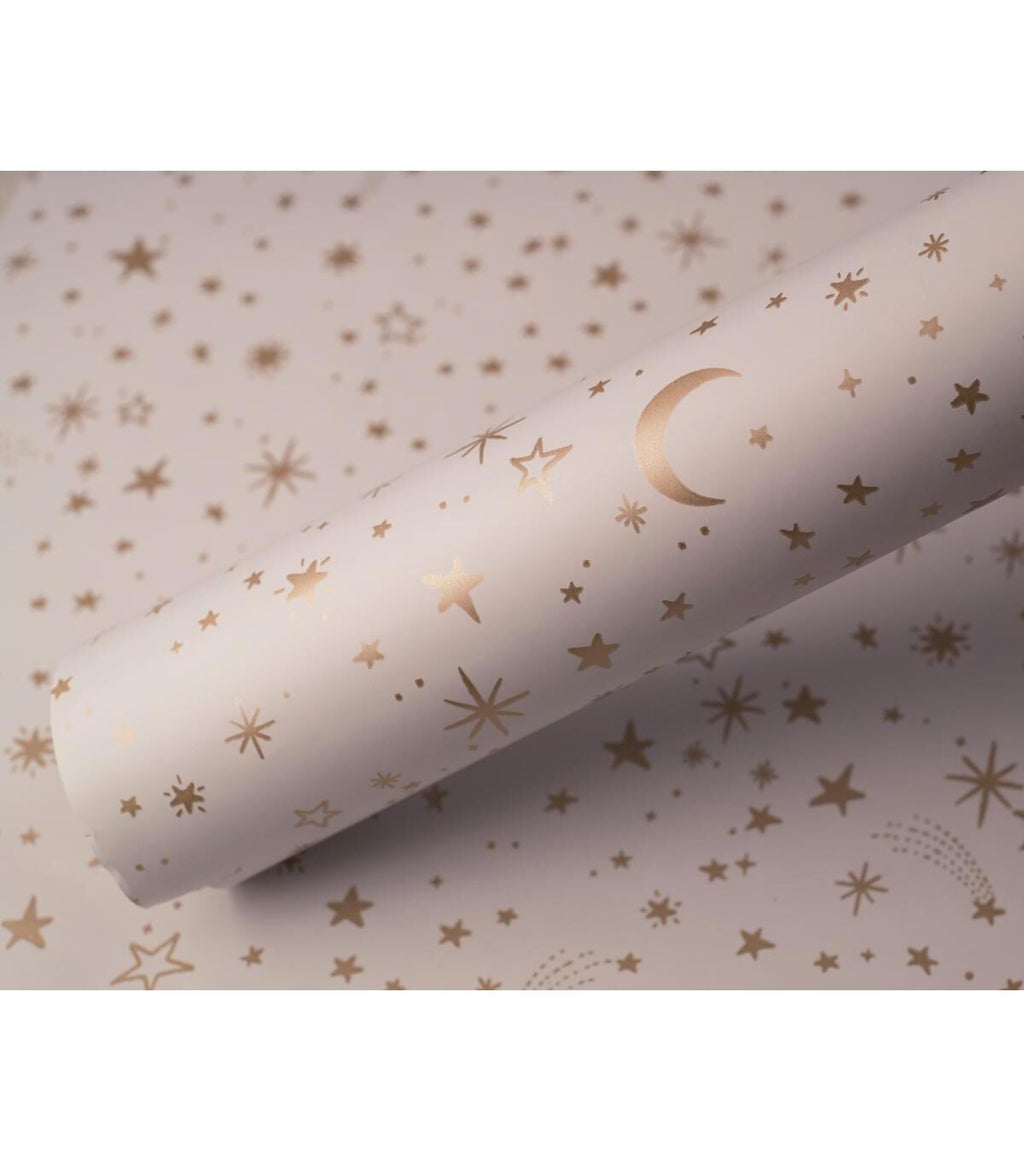 RoomMates Wallpaper Gold Twinkle Little Star