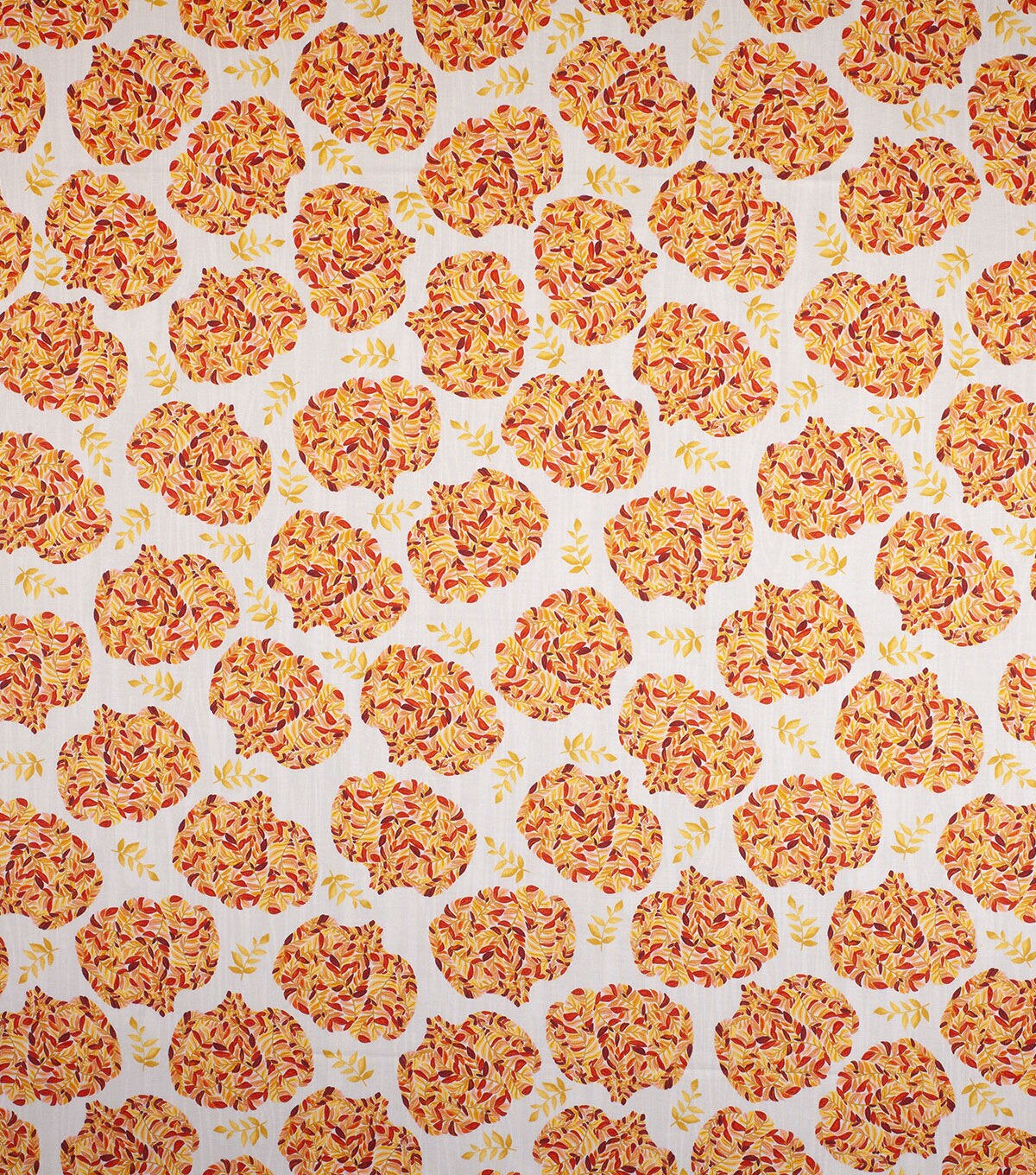Pattern Trap Pumpkins Harvest Cotton Fabric