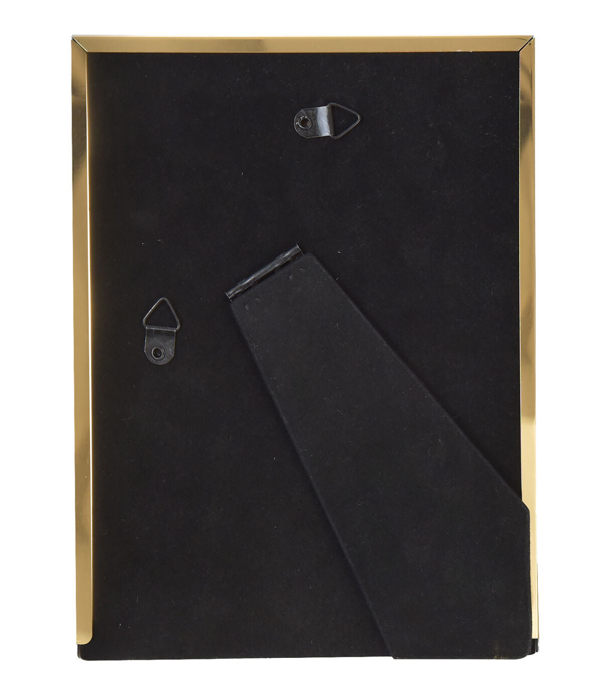 5 x 7 Black & Gold Enamel Tabletop Picture Frame by Place & Time