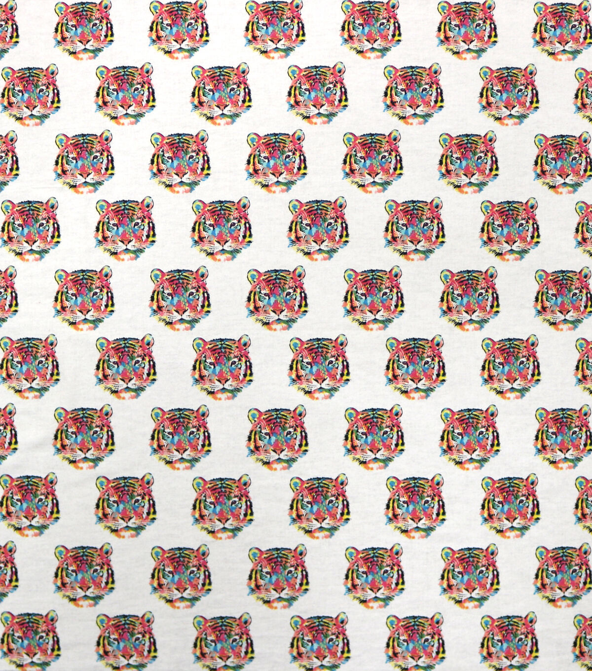 Bright Tiger Super Snuggle Flannel Fabric
