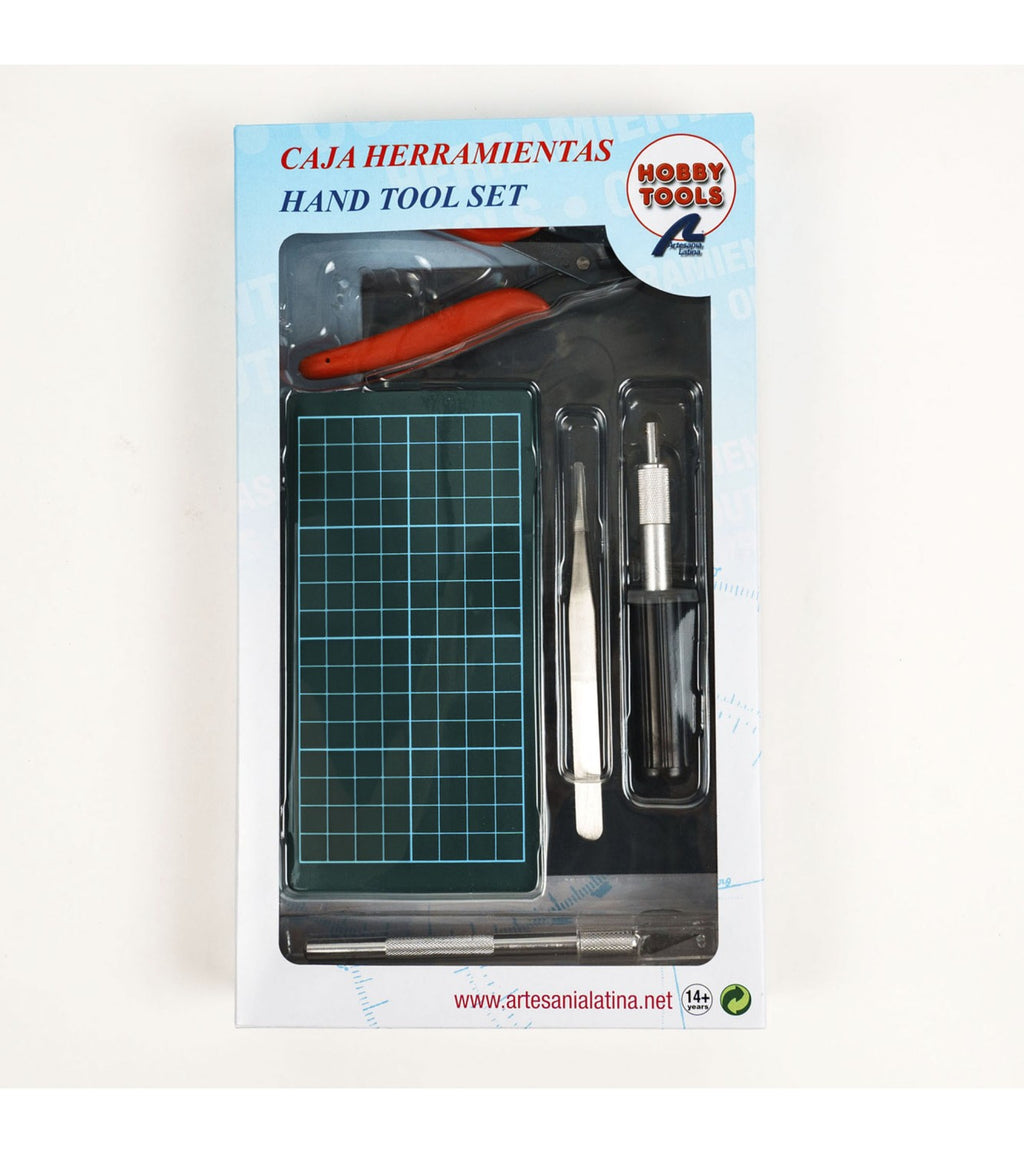 Set of Tools for Model Building in Plastic and Wood