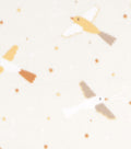 Muted Tossed Birds Blizzard Fleece Fabric