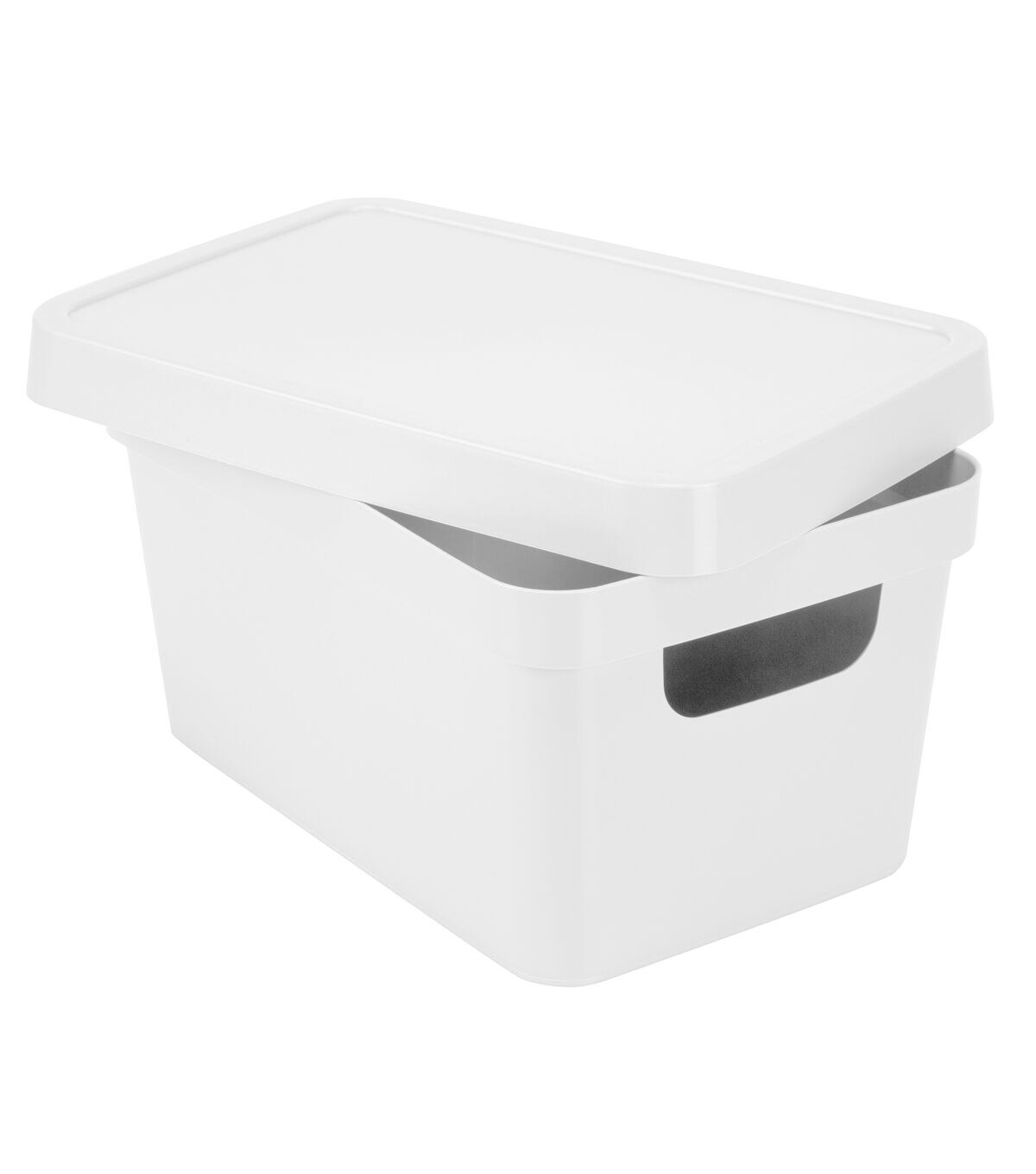 Simplify 10 White Vinto Storage Box With Lid