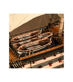HMS VICTORY Ship of the Line Trafalgar 1805 - 1:84 - Wooden Scale Model Ship