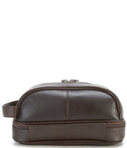 Bottom Zip Leather Travel Kit