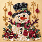 NFDPFUN Pearl Art Kits for Adults,Santa Claus Diamond Painting Kit,Gem Art