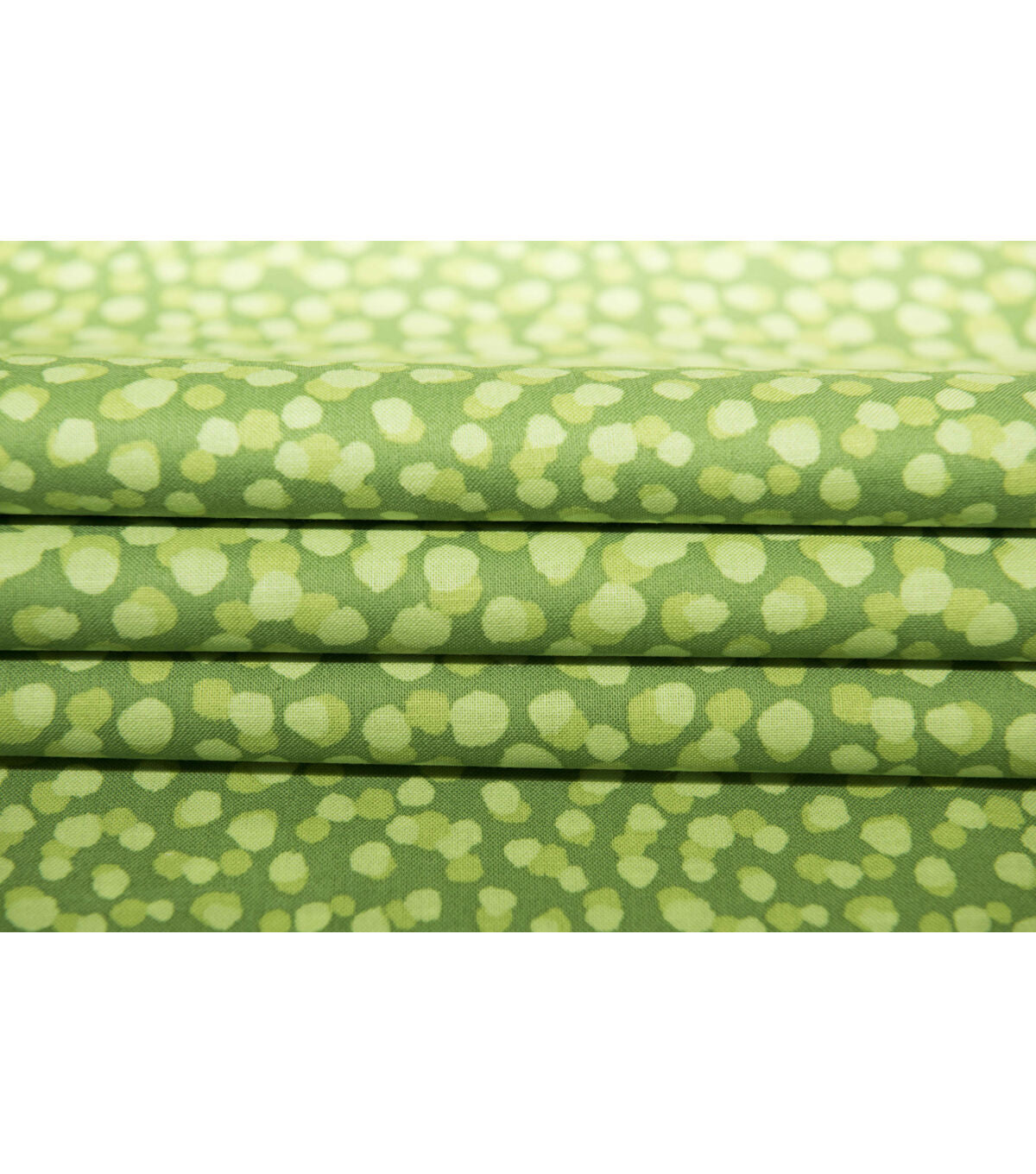 Green Tonal Dots Quilt Cotton Fabric by Keepsake Calico