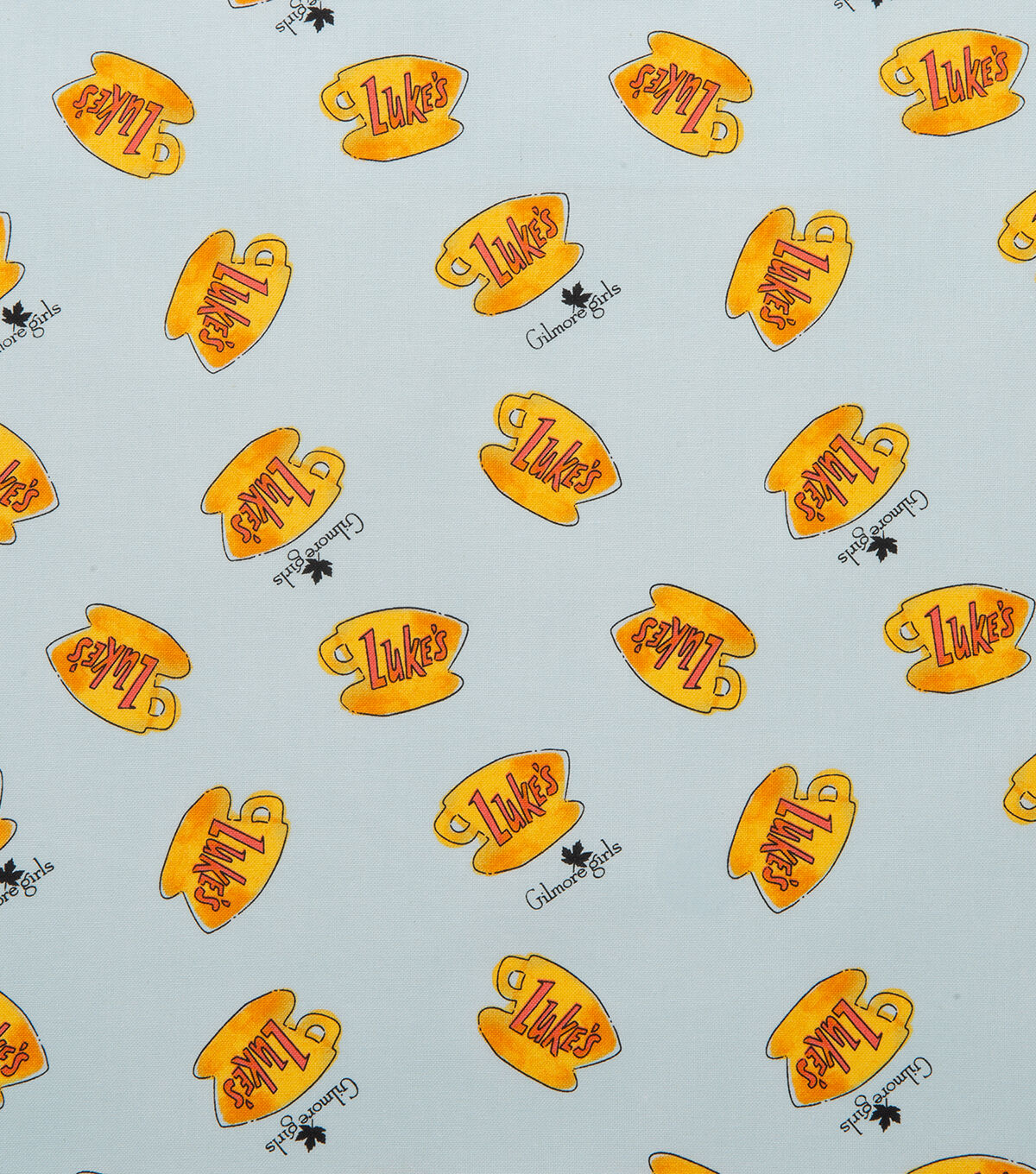 Gilmore Girls Lukes Diner Cotton Fabric