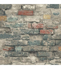 RoomMates Wallpaper Brick Alley