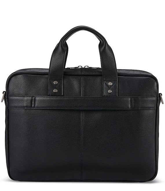 Classic Leather Slim Briefcase
