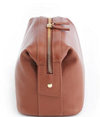 Pebbled Leather Toiletry Bag
