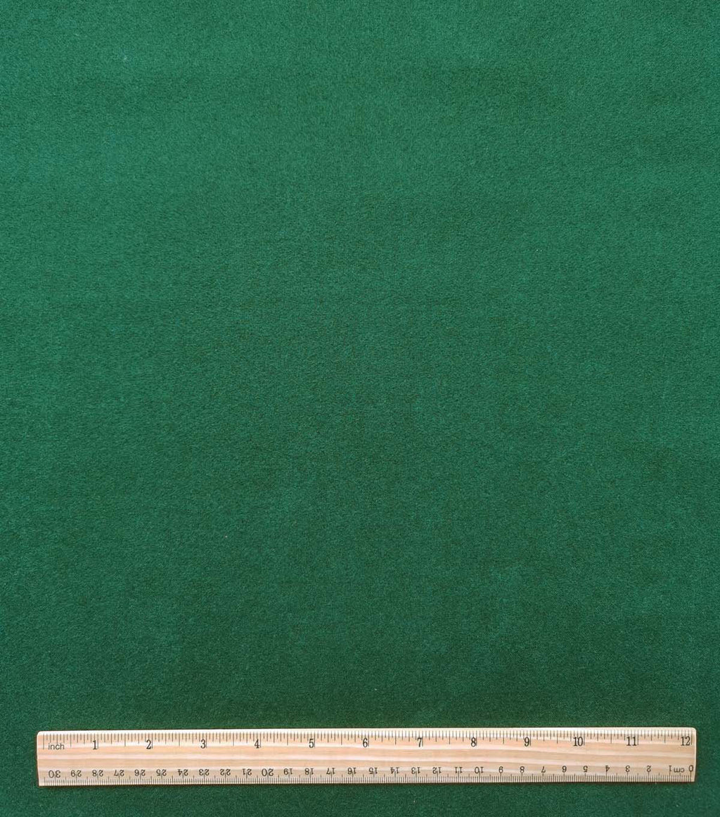Heathered Green Solid Luxe Flannel Fabric