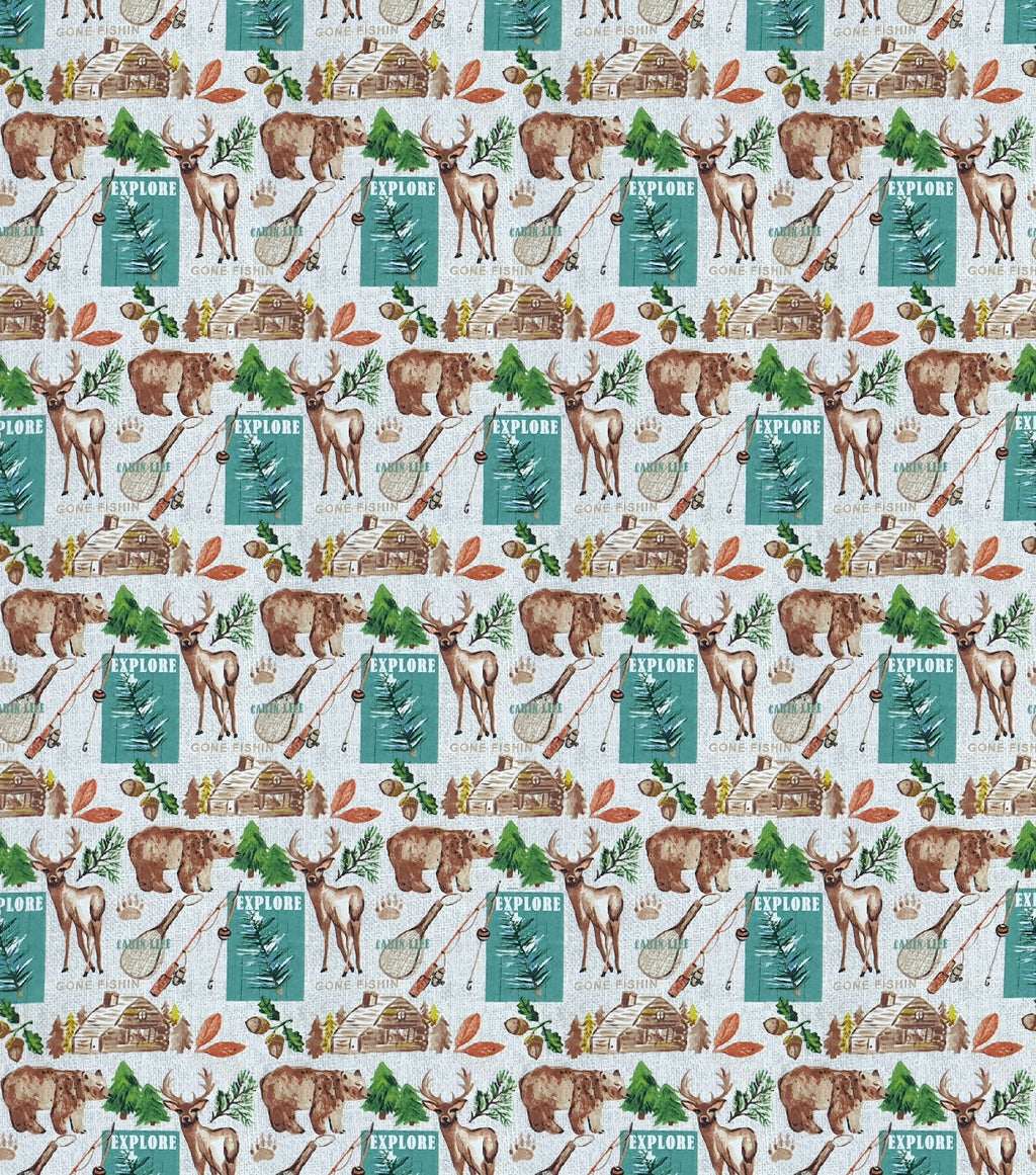 Cabin Life Super Snuggle Flannel Fabric